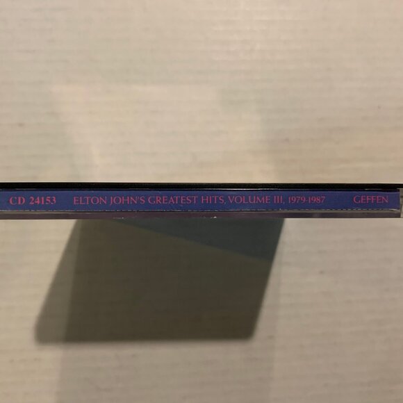 Elton John – Greatest Hits Volume III 1979-1987 CD Canada - Picture 5 of 5